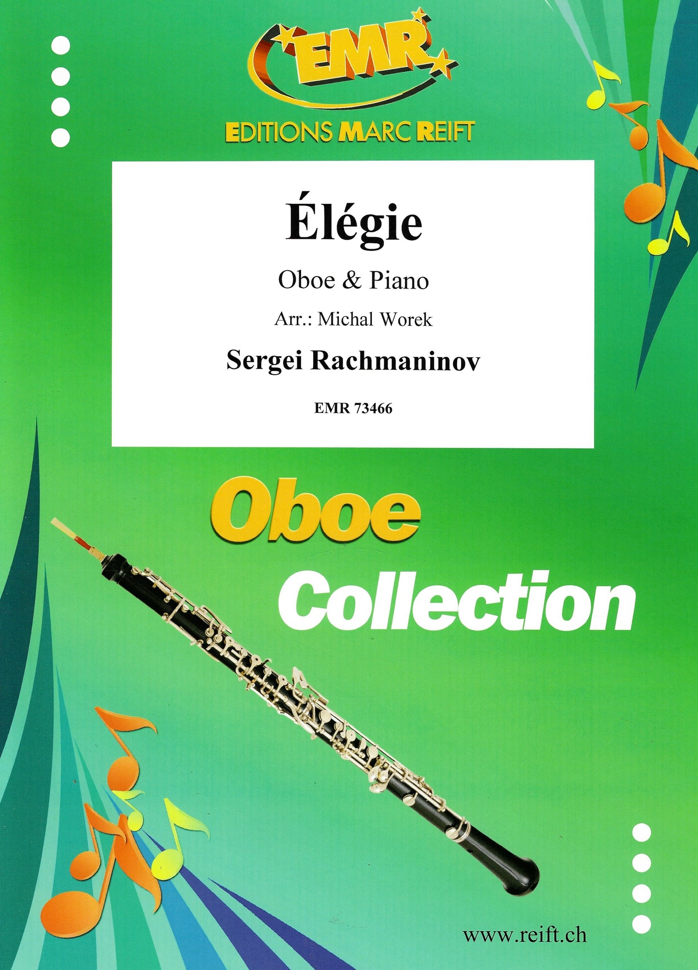 エレジー (幻想的小品集 作品3 第1番)（オーボエソロ）／Elegie from 5