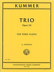 3重奏曲 作品24（フルート3重奏）／Trio,Op.24