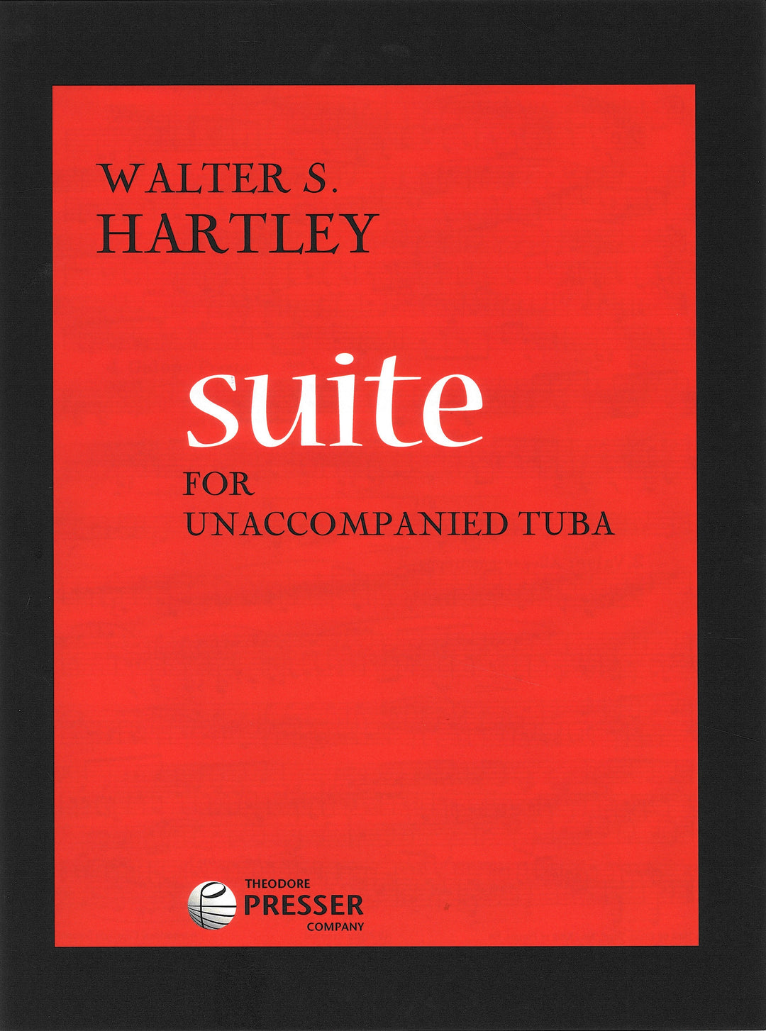ハートリー：無伴奏テューバ組曲／Suite（Tub.ソロ） - Walter S