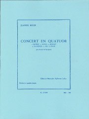 サクソフォーン4重奏のためのコンセール（サックス4重奏）／Concert en Quatuor