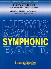 【絶版】トロンボーンと吹奏楽のための協奏曲（ソロと吹奏楽）／Concerto for Trombone and Military Band