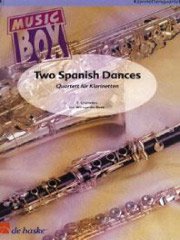 トゥー・スパニッシュ・ダンス（クラリネット4重奏）／Two Spanish Dances (quartett fur Klarinetten)