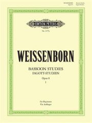 ワイセンボーン：練習曲 作品8 第1巻／Studies Op. 8 Vol. 1（Bsn.）