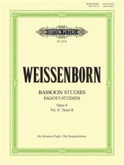 ワイセンボーン：練習曲 作品8 第2巻／Studies Op. 8 Vol. 2（Bsn.）