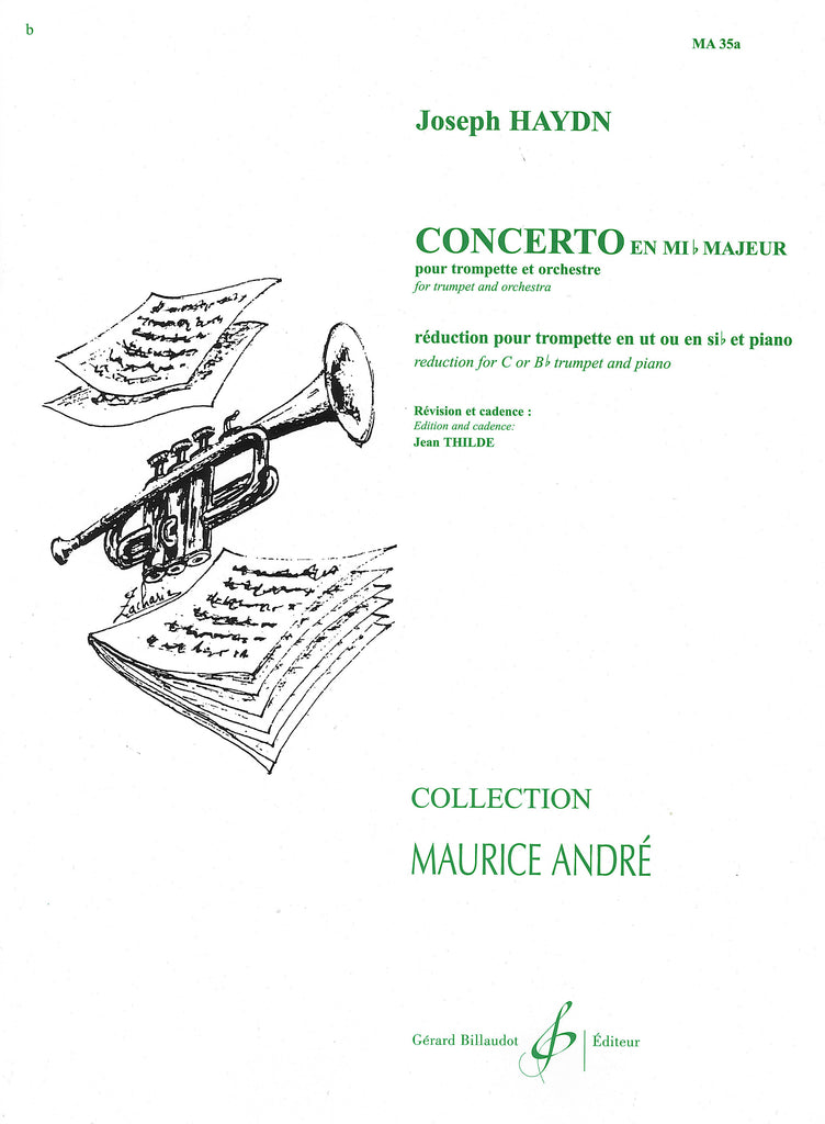 輸入楽譜　ハイドン　トランペット協奏曲 変ホ長調 Hob. VIIe:1 輸入楽譜／スコア／ハイドン：トランペット協奏曲 変ホ長調 Hob