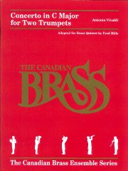 2つのトランペットのための協奏曲（カナディアン・ブラス）（金管5重奏）／Concerto for Two Trumpets