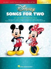 2本のクラリネットのためのディズニーソング（クラリネットデュエット）／Disney Songs for Two Clarinets