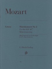 ホルン協奏曲 第2番 変ホ長調 作品417（Hrn.ソロ）／Horn Concerto No. 2 in E♭ Major (K. 417 Piano Reduction)