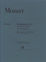 ホルン協奏曲 第4番 変ホ長調 作品495（Hrn.ソロ）／Horn Concerto No. 4 in E♭ Major (K. 495 Piano Reduction)