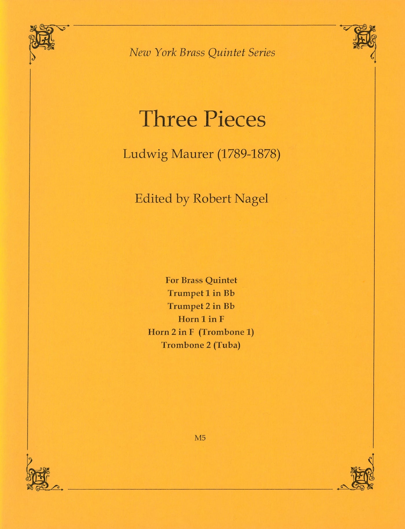 ３つの小品（金管5重奏）／Three Pieces