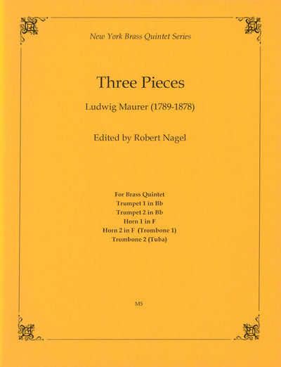 ３つの小品（金管5重奏）／Three Pieces