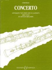 Concerto (arranged for Oboe or B♭ Clarinet and Piano)／オーボエ協奏曲 ハ短調（オーボエとピアノ）（Ob.ソロ）