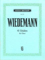 Wiedemann : 45 Studies for Oboe（Ob.）／ヴィーデマン：オーボエのための45の練習曲集