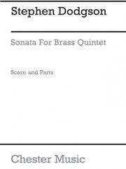 Sonata For Brass Quintet (S.Dodgson)／金管5重奏のためのソナタ（S.ドジソン）（金管5重奏）