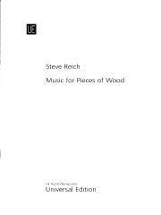 Music for Pieces of Wood／木片のための音楽（打楽器5重奏）