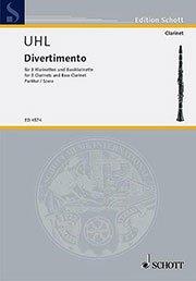 Divertimento／ディヴェルティメント（クラリネット4重奏）