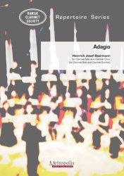 Adagio（ソロクラリネットとクラリネット5重奏）