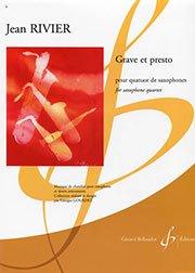 Grave et Presto／グラーヴェとプレスト（サックス4重奏）