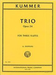 Trio,Op.24／3重奏曲 作品24（フルート3重奏）