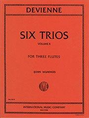 Six Trios,Vol.2／6つの3重奏曲 第2巻（フルート3重奏）