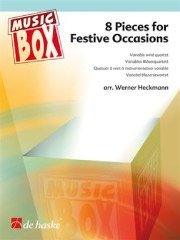 8 Pieces for Festive Occasions／祝祭のための8つの小品（フレックス4重奏） - ウィンズスコア