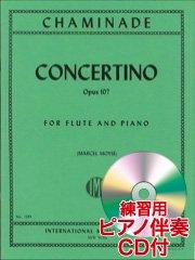 [練習用ピアノ伴奏CD付] Concertino (for Flute and Piano Op. 107)／コンチェルティーノ 作品107（Fl.ソロ）