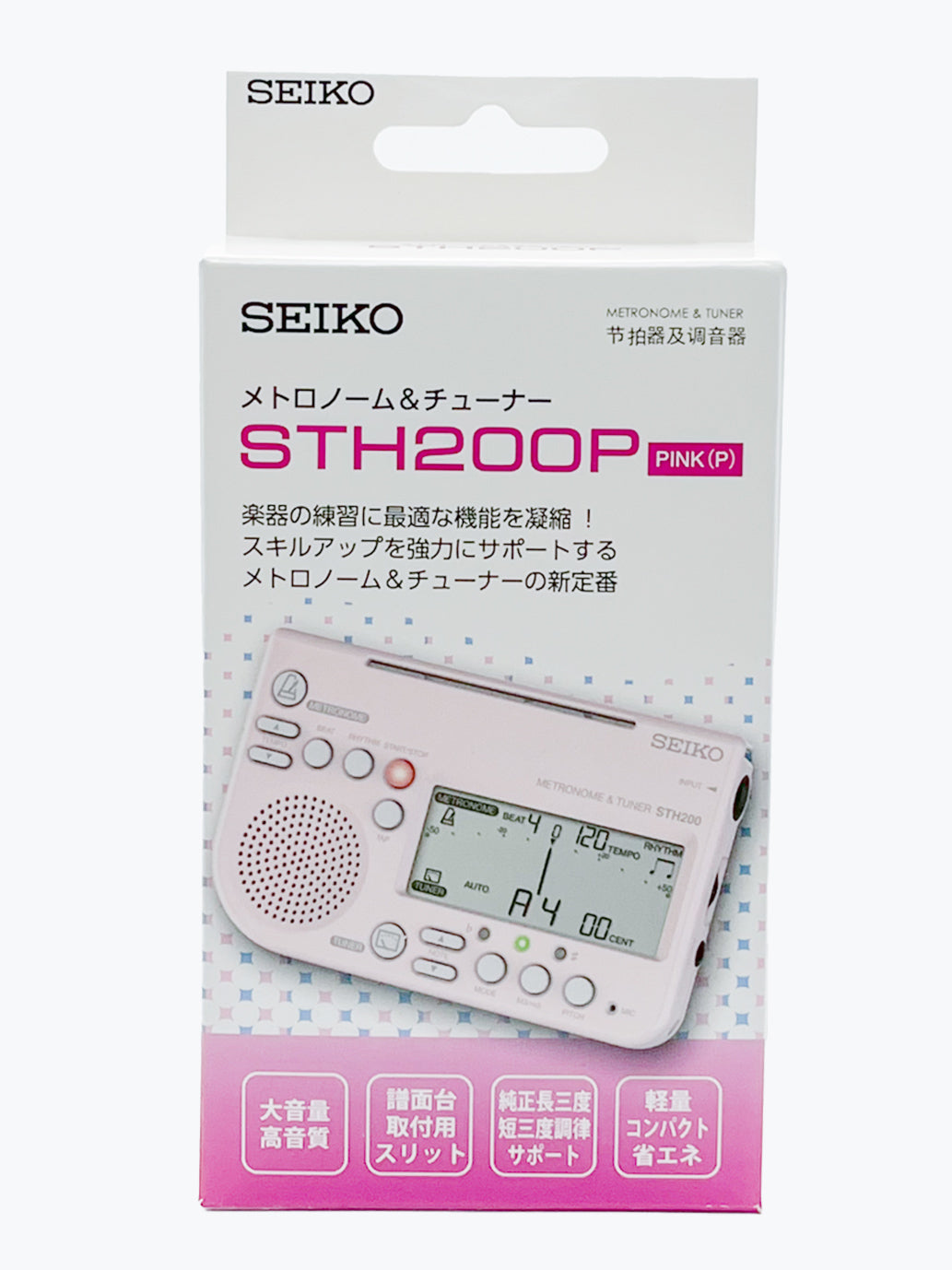 SEIKO セイコー メトロノームチューナー ゴールド STH200K