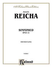 Sinfonico pour Quatuor de Flutes Op.12／四重奏シンフォニコ 作品12（フルート4重奏）