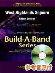 [参考音源CD付] West Highlands Sojourn／ウェスト・ハイランドを旅して（フレックス・バンド）