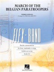 March of the Belgian Paratroopers／行進曲「ベルギーの落下傘兵」（フレックス・バンド）